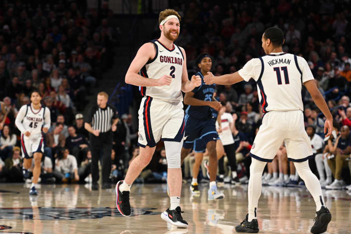 Drew Timme, Nolan Hickman